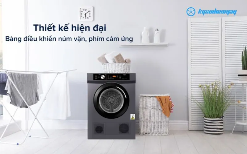 Máy sấy Aqua thiết kế hiện đại và tối giản